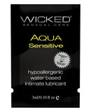 Wicked Sensual Care Hypoallergenic Aqua Sensitive Water Based Lubricant
