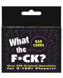 What the Fuck? Bar Cards
