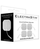 ElectraStim Accessory - Square Self Adhesive Pads (Pack of 4)
