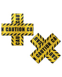 Pastease Caution Cross - Black/Yellow O/S