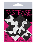 Pastease Premium Plus X Cow Print Cross - Black/White O/S