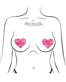 Pastease I'm Horny Heart - Pink/Red O/S