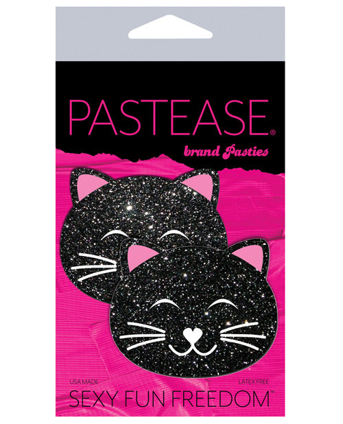 Pastease Glitter Black Cat - Black O/S