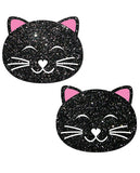 Pastease Glitter Black Cat - Black O/S