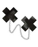 Pastease Chain Plus X Liquid Cross - Black O/S