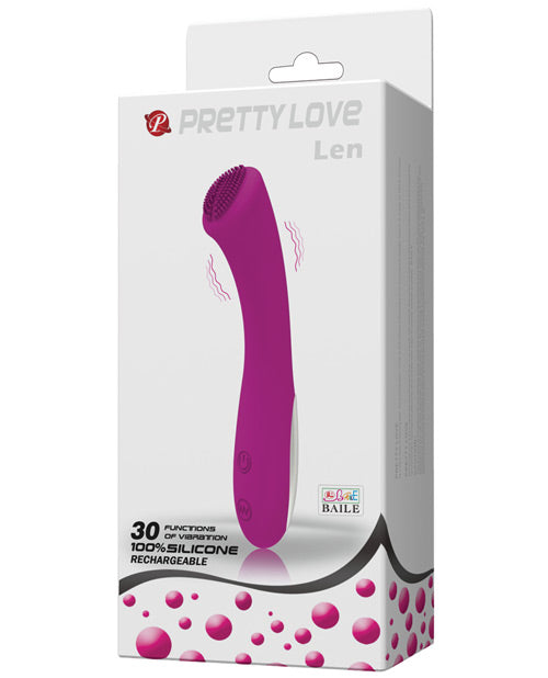 Pretty Love Len Rechargeable Wand 30 Function - Purple