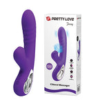 Pretty Love Jersey Sucking & Vibrating Rabbit - Purple