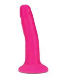 Blush Neo Elite 6" Silicone Dual Density Cock - Neon Pink
