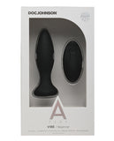 A Play Rechargeable Silicone Beginner Anal Plug w/Remote