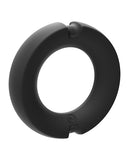 Kink Hybrid Silicone Covered Metal Cock Ring - 3 Sizes