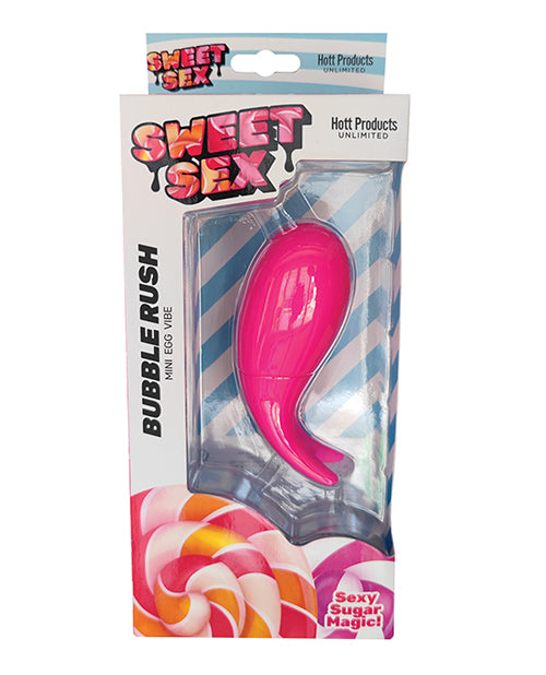 Sweet Sex Bubble Rush Mini Egg Vibe - Magenta