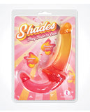 Shades Jelly TPR Gradient Strapless Strap On - Pink/Yellow