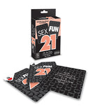 Sex Fun 21 Card Game