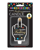 Happy Fucking Birthday Large FU Candle
