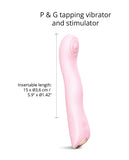 =Love to Love Swap Tapping Vibrator - Baby Pink