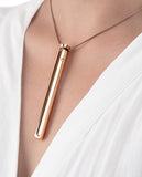 Le Wand Vibrating Necklace - Rose Gold