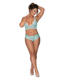 Seabreeze Strappy Back Cami & Short Turquoise S/M