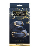 Bondage Couture Vinyl Ankle Cuff - Blue
