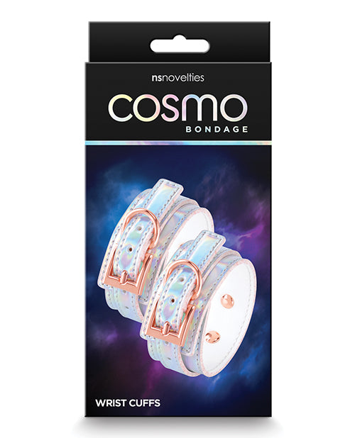 Cosmo Bondage Wrist Cuffs - Rainbow