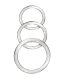 Enhancer Silicone Cockrings - Clear