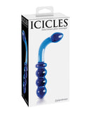 Icicles  No. 31 Hand Blown Glass - Blue G Spot