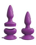 Threesome Wall Banger Plug - Purple
