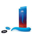 2ChooseLove The LuvSlide Couples Vibrator w/Remote - Blue