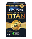 Lifestyles Ultra Sensitive Titan Condom