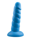 Rock Candy Suga Daddy 5.5" Silicone Dildo - Blue