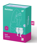 Satisfyer Feel Secure Menstrual Cup - Assorted Colors