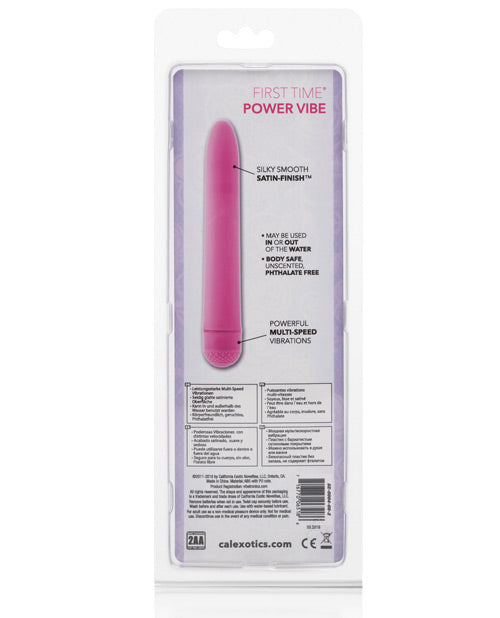 First Time Power Vibe - Pink