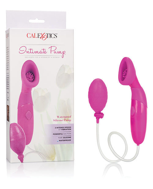 Intimate Pumps Silicone Clitoral Pumps Waterproof - Pink