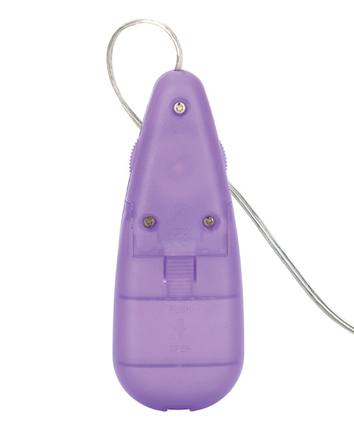 Silicone Slims Nubby Bullet - Purple