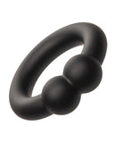 Alpha Liquid Silicone Muscle Ring - Black