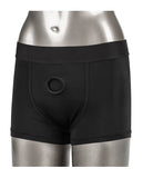 Her Royal Harness Boxer Brief S/M - Black