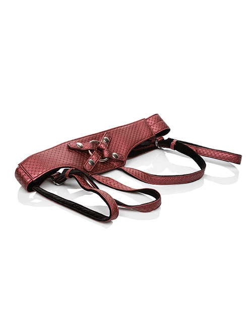 Her Royal Harness The Regal Empress - Red