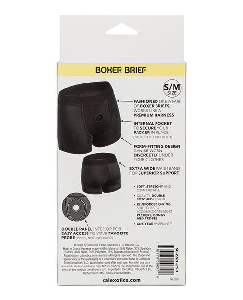 Boundless Boxer Brief S/M - Black