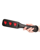 Shots Ouch Hearts Paddle - Black
