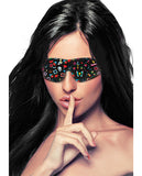 Shots Ouch Old School Tattoo Style Printed Eye Mask - Black