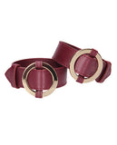 Shots Ouch Halo Wrist or Ankle Cuffs - Burgundy