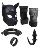 Shots Ouch Puppy Play Complete Kit - LXL Black