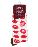 Shots Sexy Socks Lip Love - Female