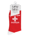 Shots Sexy Socks Orgasm Donor - Female