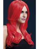 Smiffy The Fever Wig Collection Khloe - Neon Red