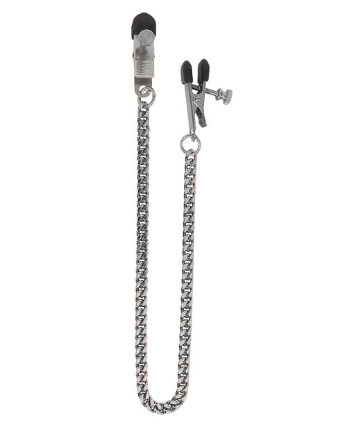 Spartacus Adjustable Broad Tip Clamps - Jewel Chain
