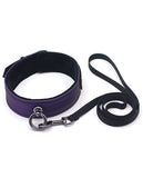 Spartacus Galaxy Legend Collar & Leash - Purple