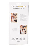 Sportsheets Thigh & Wrist Cuff Set