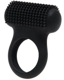 MALESATION Tickle Me Nubbed Cock Ring - Black