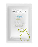 Wicked Sensual Care Simply Water Based Lubricant - .1 oz Pear