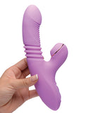Shegasm Pro Thrust Thrusting Suction Rabbit - Purple
